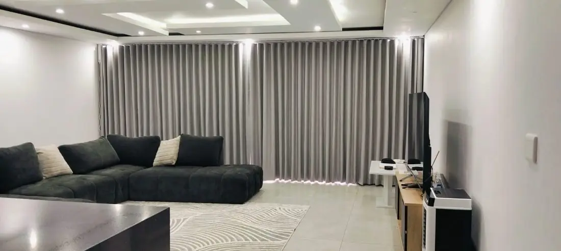 Elegant living room curtains by Charies Curtains